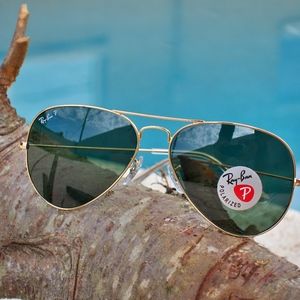 Rayban Aviator Sunglasses RB3025 Polarized G15